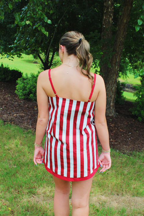 Striped Crimson Set