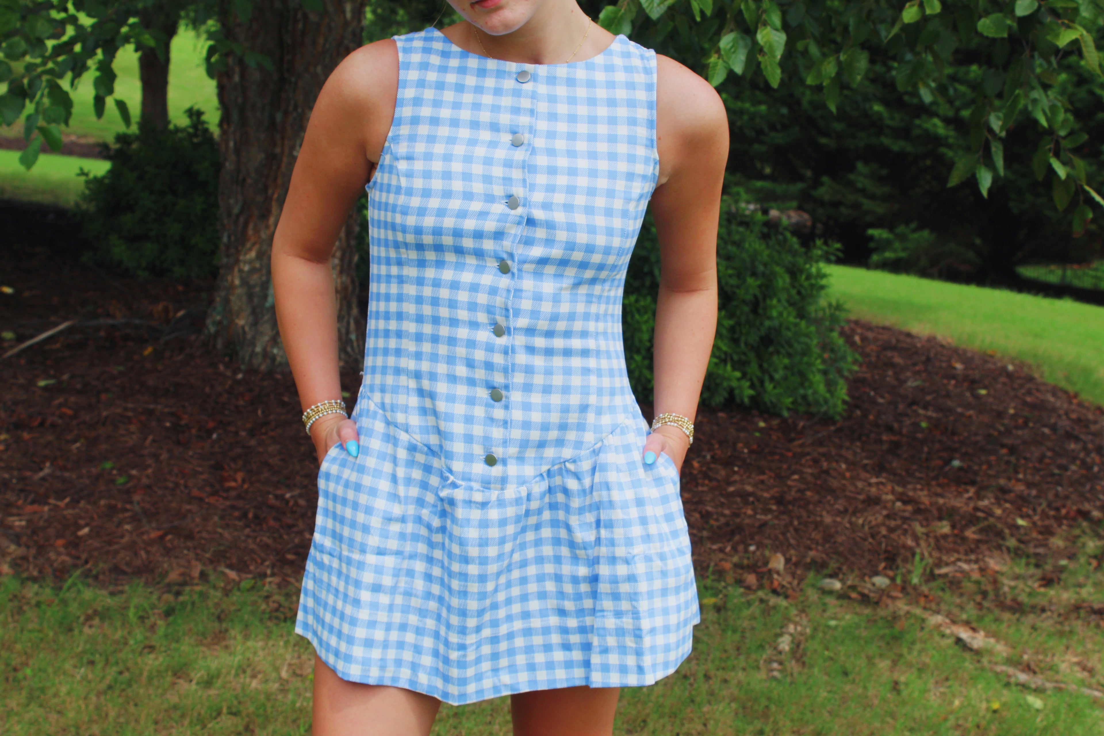 Blue Belle Mini Dress