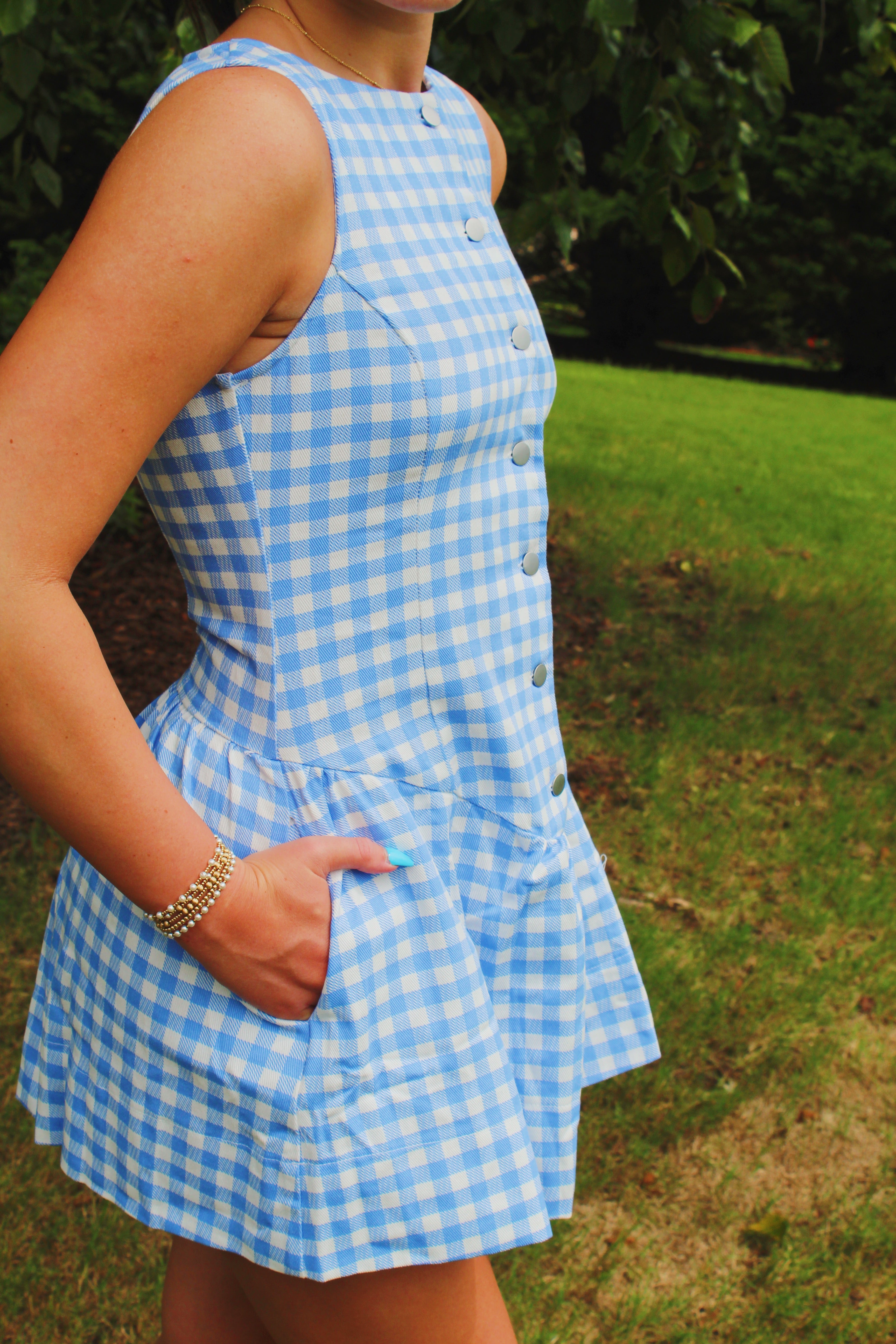 Blue Belle Mini Dress
